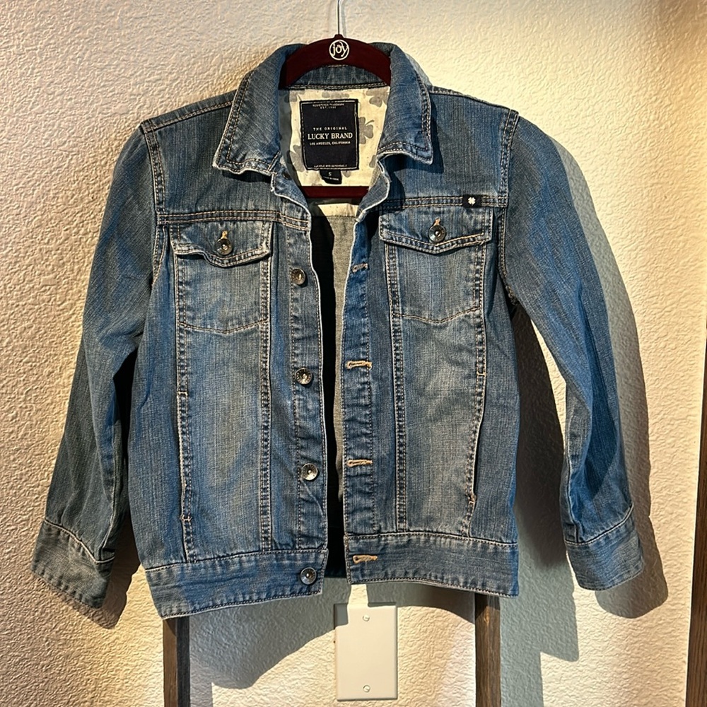 SALE! Lucky Brand Button Down Jean Jacket